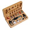 A470 Airbrush Set Holzbox Resin 17-teilig