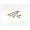 Jeu de vis en aluminium 3x courtes, 3x longues