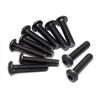 Vis à tête bombée M3x14mm (Imbus/10pcs)