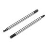 SHOCK SHAFT (REAR/SILVER/2PCS)