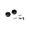 HEX WHEEL HUB 5.0mm (BLACK/2pcs)