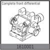 Complete front differential
