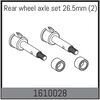 Rear wheel axle set 26.5mm (2)