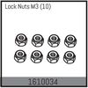 Lock Nuts M3 (10)