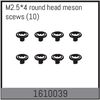 M2.5*4 round head meson scews (10)
