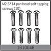 M2.6*14 pan head selt-tapping screws (10)