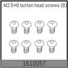 M2.5×6 button head screws (8)