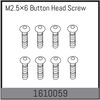 M2.5×6 Button Head Screw