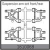 Suspension arm set front/rear