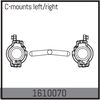 C-mounts left/right