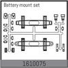 Battery mount set