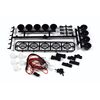 Barrette d'éclairage à LED incl. Vissez