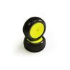 GT14B Neon Yellow Standard Pre-Glued Rear Tire 14726