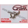 Goupilles de Cardans ø3 x 11,5mm (10) HB central / Xray XB2 / XB4 (10pcs)