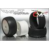 Rapid-T Tyres glued on rims - Blue compound (pair) ULTRA (pair)