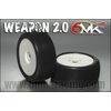 WEAPON 2.0 Tyres in 21/40 compound glued on rims (Pair)