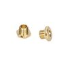 Brass Wheel Hex Hub 2pcs (Narrow) - Clearance Sale