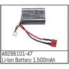 Batterie Li-Ion 7,4V 1.500mAh - Mini AMT (T-Plug)