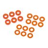 WASHER SET 3X6MM (0.5MM/1.0MM/2.0MM/ORANGE/6PCS)