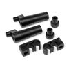 Fuel tank stand-off and fuel line clips set