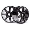 HB EDGE Wheel (Black Chrome/2pcs)
