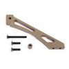 WR8 - ALUMINUM REAR BRACE (HARD ANODIZED)