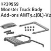 Monster Truck Karosserie Anbauteile AMT3.4(BL)-V2