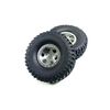 Roues 1.2 Aluminium Beadlock argent 1:18 / 1:24 Crawler (2)