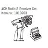 4CH Radio & Receiver Set - GOAT