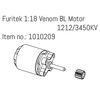 Furitek 1:18 Venom BL Motor 1212/3450KV