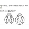 Opt. Brass Front Portal Hub V2 - EVO GOAT