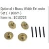Opt. Brass Width Extender Set (+10mm) - EVO GOAT