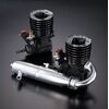 OS Speed R21GT II Combo Set- moteur thermique GT 1:8 avec échappement (TB01 & MB01)