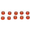 Ecrou fin en aluminium M3 (Orange/10pcs)