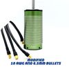MOTEUR SENSORED 2028 800KV BL 4-POLE - 10AWG - 6.5MM BULLETS