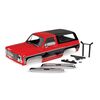 Body, Chevrolet Blazer (1979), comple te (red) (includes grille, side mirro rs, door handles, windshield wipers,