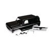 Body, Ford Bronco, complete (black) ( includes front and rear bumpers, push bar, rear body mount, grille, side m