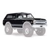 Body, Chevrolet Blazer (1969), comple te (black) (includes grill, side mirr ors, door handles, windshield wipers,