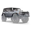 Body, Ford Bronco (2021), complete, I conic Silver (painted) (includes gril le, side mirrors, door handles, fende