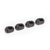 Suspension pin retainer, 6061-T6 alum inum (gray-anodized) (4)