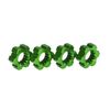 Wheel hubs, hex, aluminum (green-anod ized) (4)