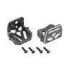 Motor mounts, 6061-T6 aluminum (gray- anodized) (front & rear)