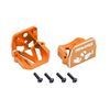 Motor mounts, 6061-T6 aluminum (orang e-anodized) (front & rear)