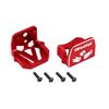 Motor mounts, 6061-T6 aluminum (red-a nodized) (front & rear)