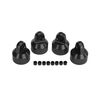 Shock caps, aluminum (hard-anodized,