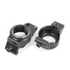 Caster blocks (c-hubs), 6061-T6 alumi num (gray-anodized), left & right