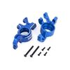 Steering blocks, 6061-T6 aluminum (bl ue-anodized), left & right
