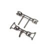 Latch, body mounts (front & rear)