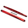 Trailing arm, aluminum (red-anodized) (2) (assembled with hollow balls)