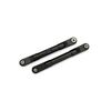 Camber links, front, 90mm (80mm cente r to center) (2) (assembled with holl ow balls)